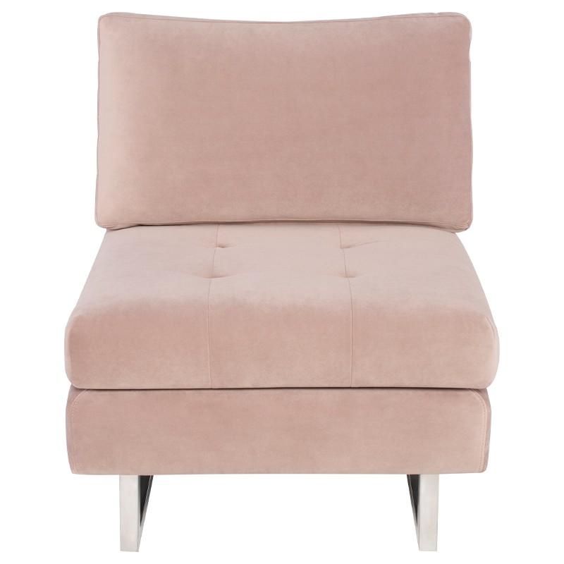 Nuevo Nuevo Janis Seat Armless Sofa - Blush