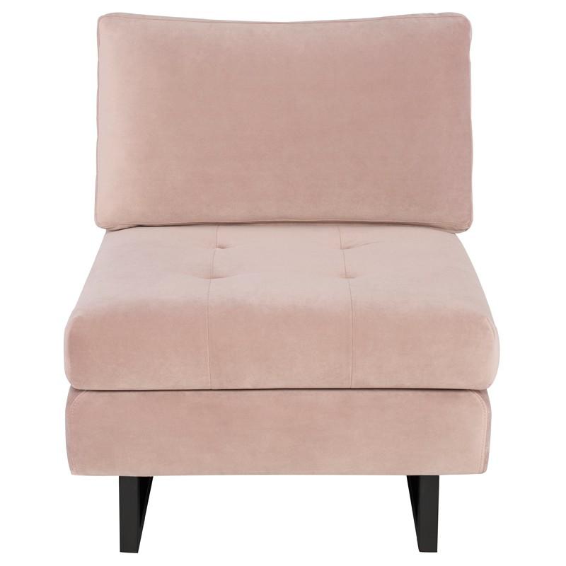Nuevo Nuevo Janis Seat Armless Sofa - Blush