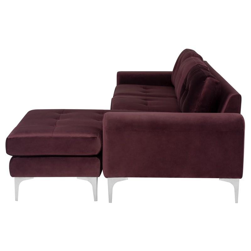 Nuevo Nuevo Colyn Sectional Sofa - Mulberry