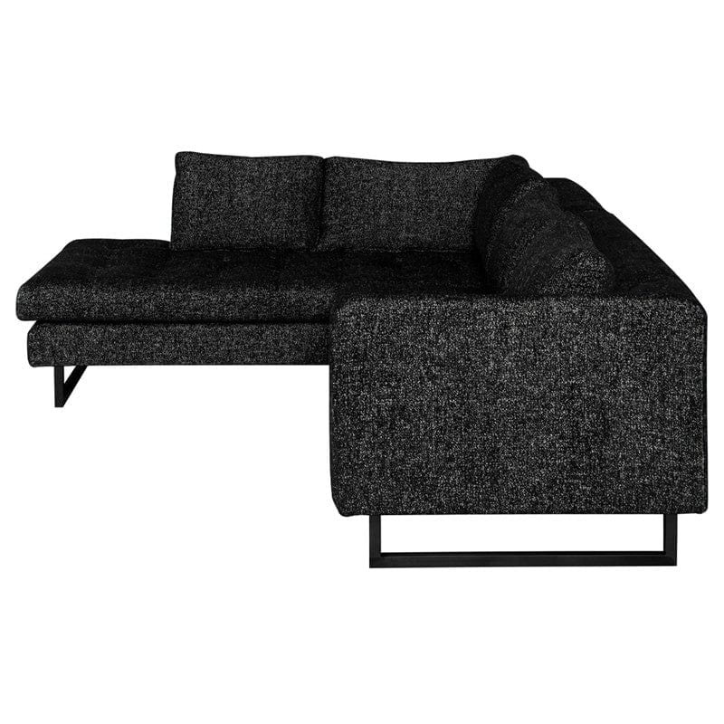 Nuevo Nuevo Janis Sectional Sofa with Left Chaise - Salt & Pepper HGSC861