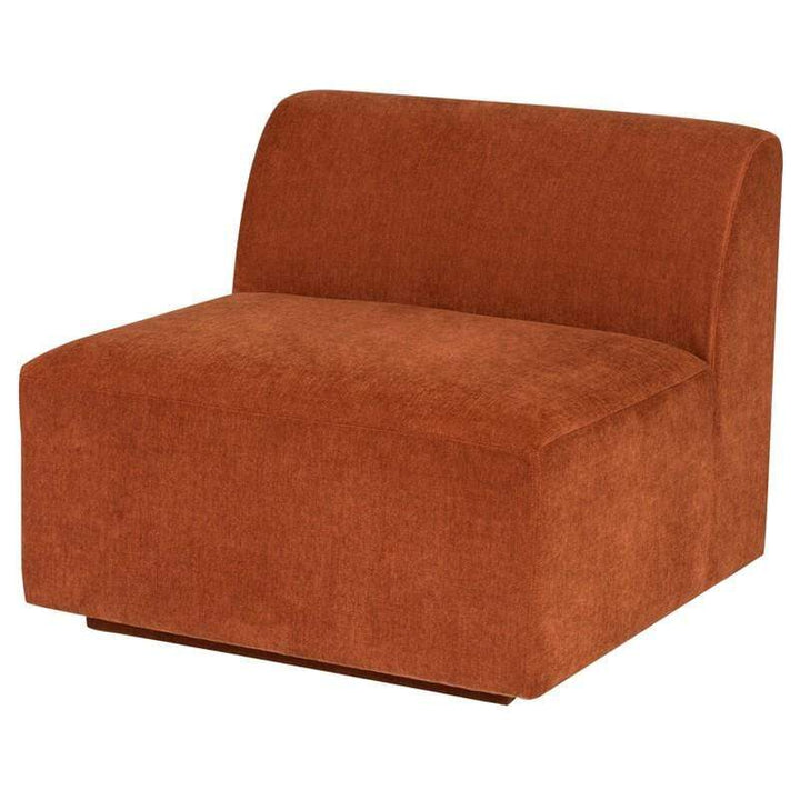 Nuevo Nuevo Lilou Modular Sofa - Terra Cotta Armless Seat HGSC869