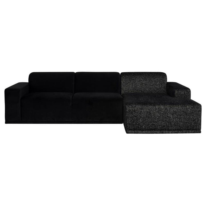 Nuevo Nuevo Leo Sectional Sofa - Black