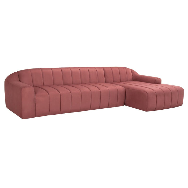 Coraline Sectional Sofa Right Arm Facing - Available in 5 Colors