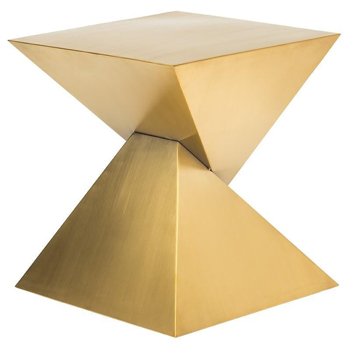 Nuevo Nuevo Giza Steel Side Table - Gold HGSX246
