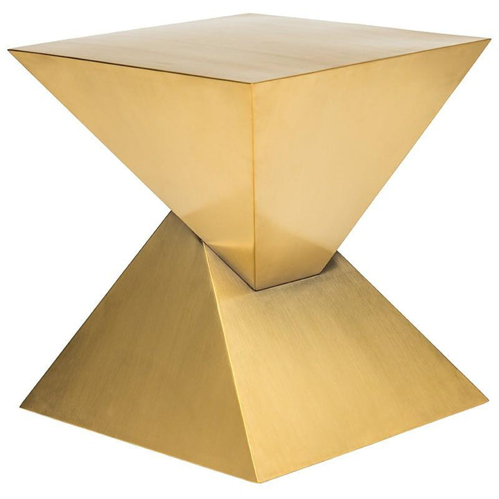 Nuevo Nuevo Giza Steel Side Table - Gold HGSX246