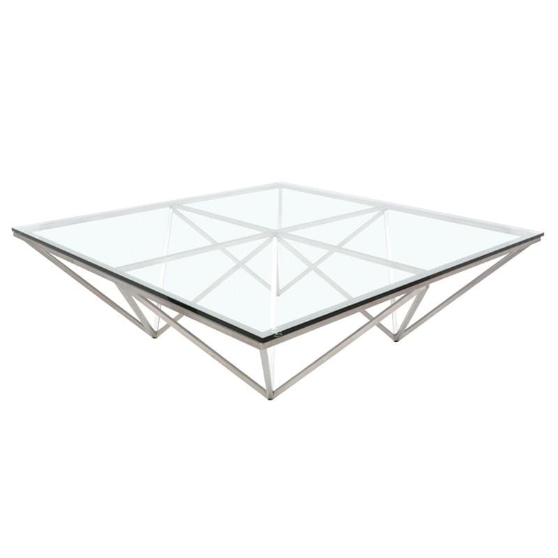 Nuevo Nuevo Origami Coffee Table - Glass HGTA665