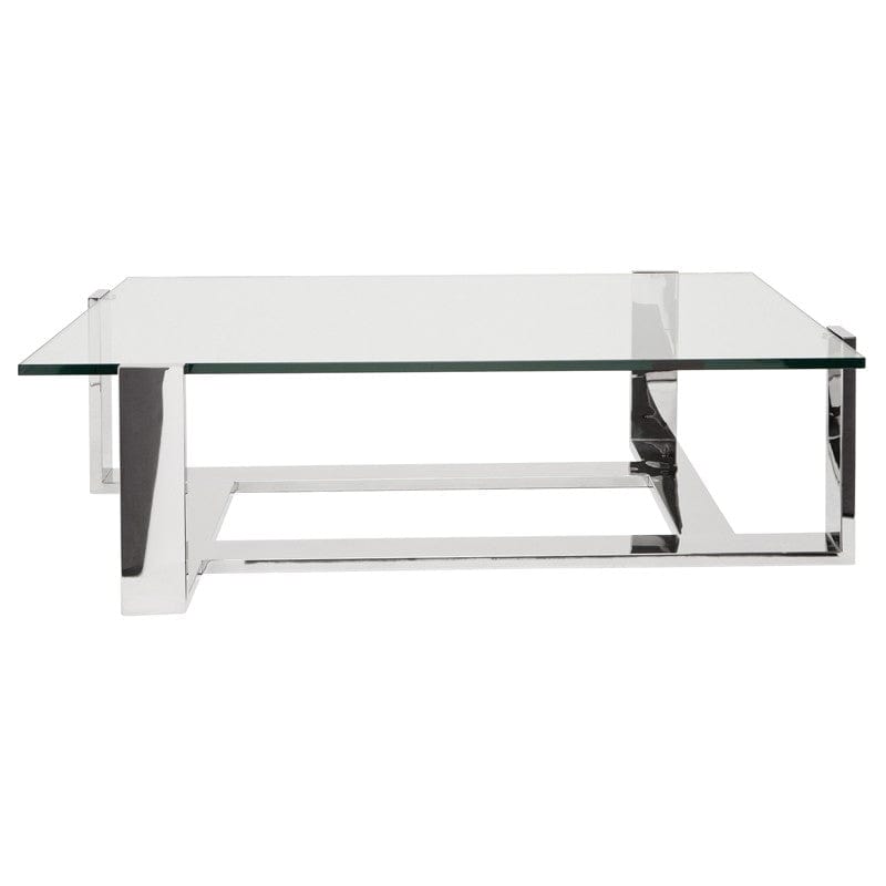 Nuevo Nuevo Flynn Coffee Table - Silver (Available in 3 Sizes)
