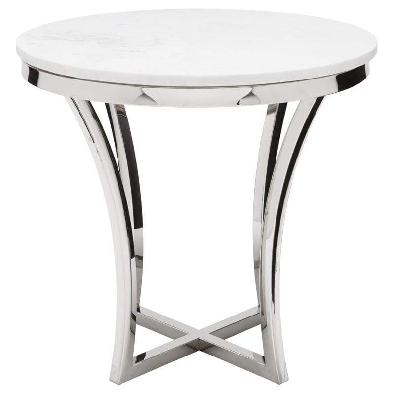 Nuevo Nuevo Aurora Side Table - White