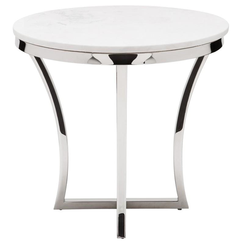 Nuevo Nuevo Aurora Side Table - White