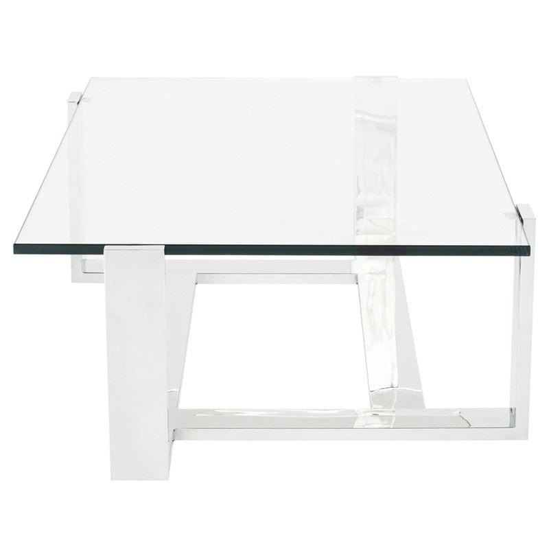 Nuevo Nuevo Flynn Coffee Table - Silver (Available in 3 Sizes)