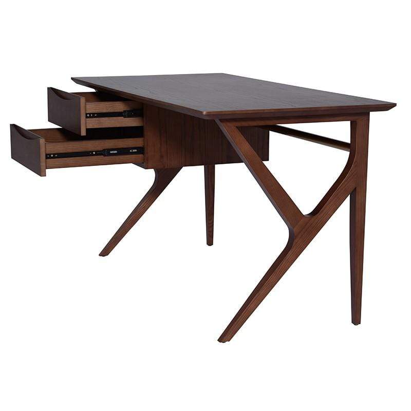 Nuevo Nuevo Karlo Desk Table - Walnut HGYU211