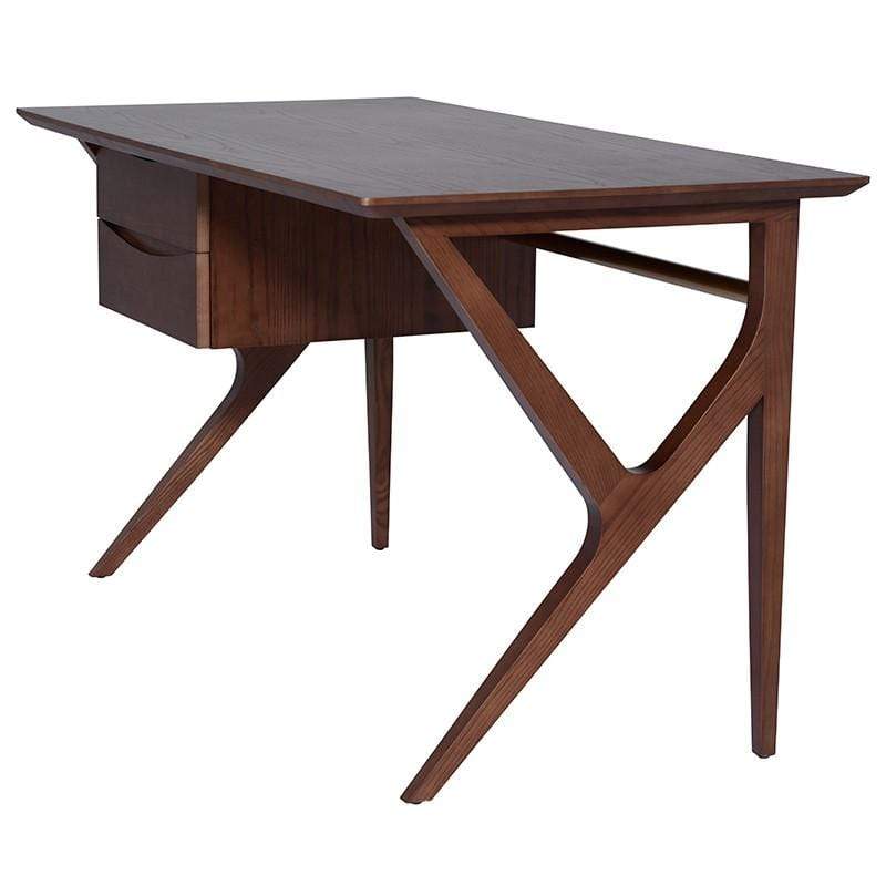 Nuevo Nuevo Karlo Desk Table - Walnut HGYU211