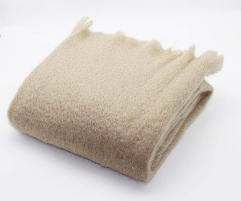 Harlow Henry Harlow Henry Luxe Mohair Throw - 6 Available Colors Caramel HHVCT06