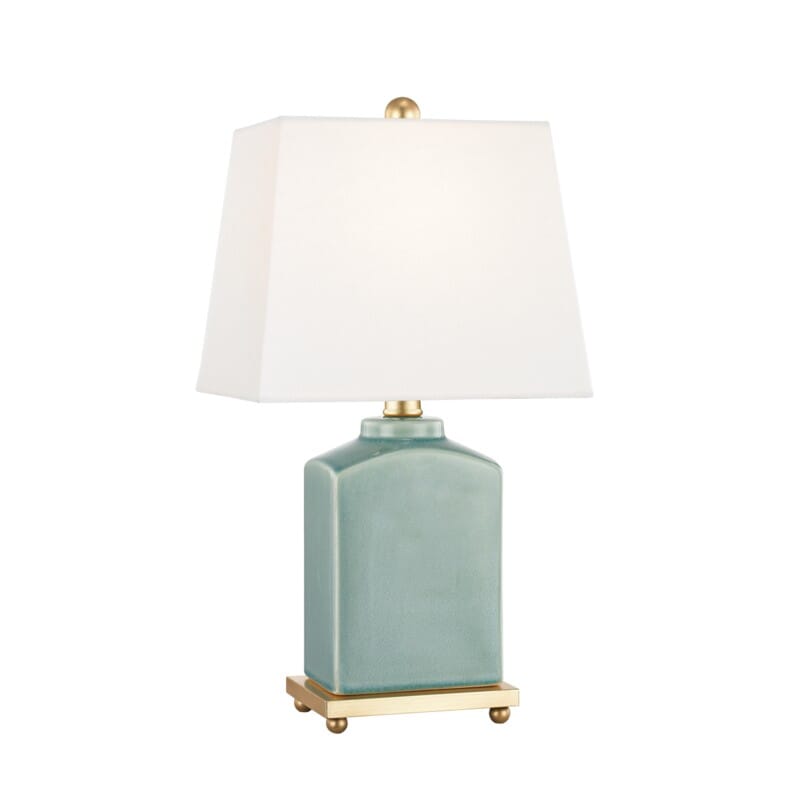 Hudson Valley Lighting Hudson Valley Lighting Mitzi Brynn 1 Light Table Lamp - Available in 2 Colors Jade HL268201-JD