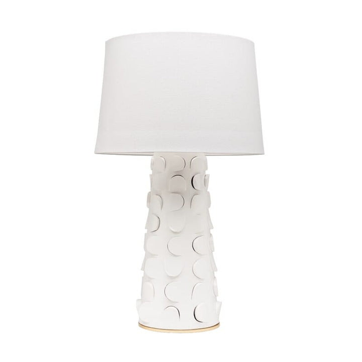 Hudson Valley Lighting Hudson Valley Lighting Mitzi Naomi 1 Light Table Lamp - Available in 2 Colors White/Gold Leaf HL335201-WH/GL