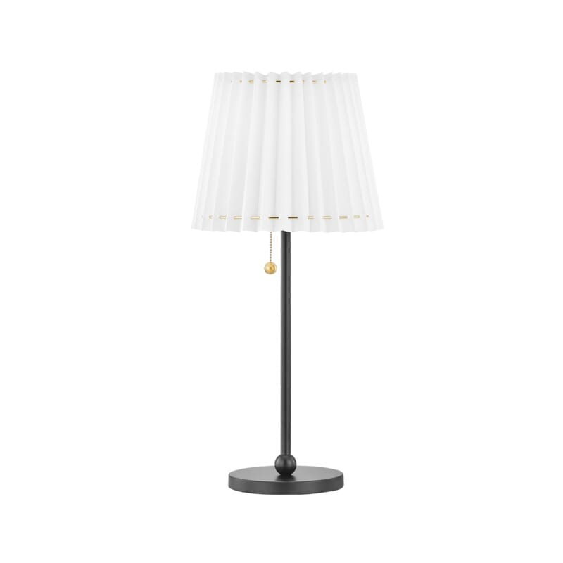 Hudson Valley Lighting Hudson Valley Lighting Mitzi Demi 1 Light Table Lamp - Available in 2 Colors Soft Black HL476201-SBK