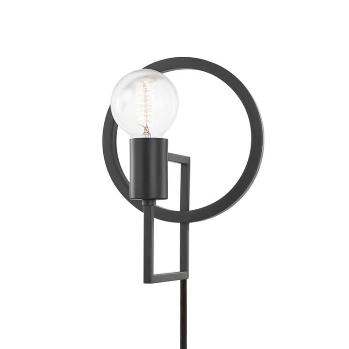 Hudson Valley Lighting Hudson Valley Lighting Mitzi Tory 1 Light Portable Wall Sconce - Available in 3 Colors Dark Gray HL637201-DKGY