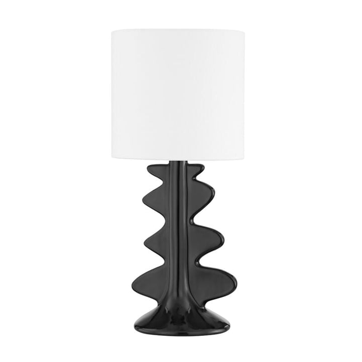 Hudson Valley Lighting Hudson Valley Lighting Mitzi Liwa 1 Light Table Lamp - Available in 2 Colors Aged Brass/Ceramic Gloss Black HL684201-AGB/CGB