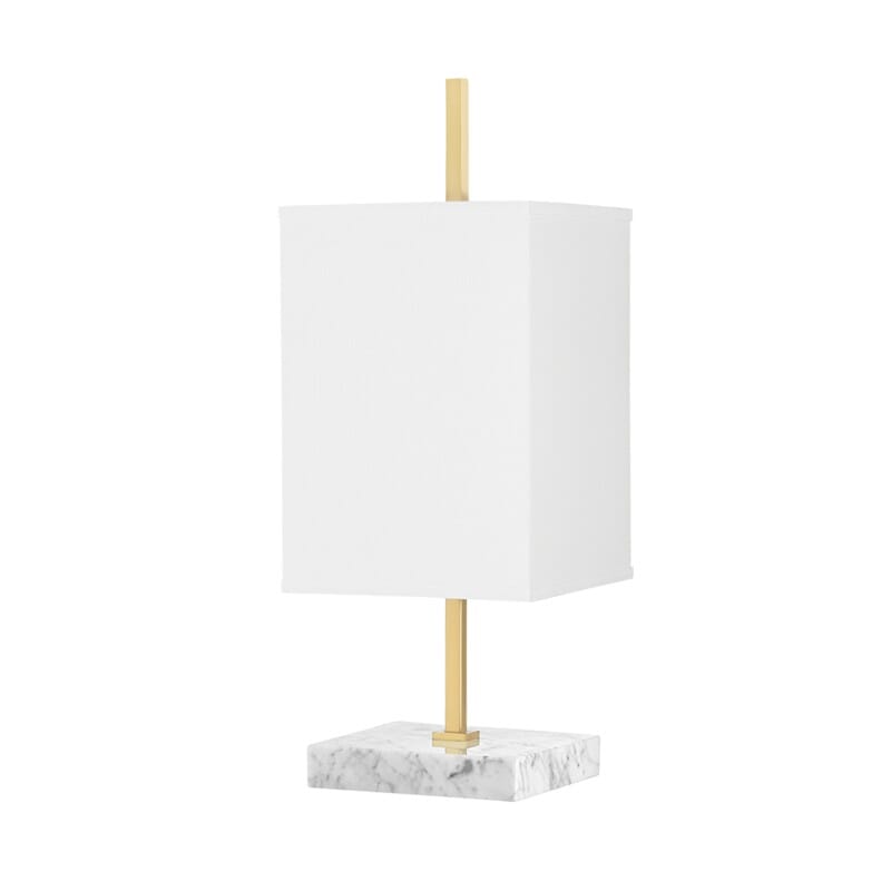 Hudson Valley Lighting Hudson Valley Lighting Mitzi Mikaela 1 Light Table Lamp - Available in 2 Colors Aged Brass HL700201-AGB