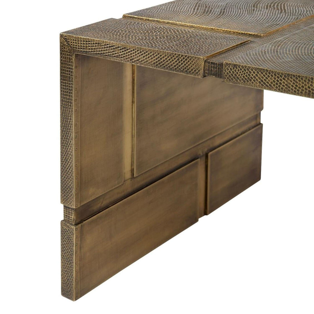 Madison Coffee Table - Brass
