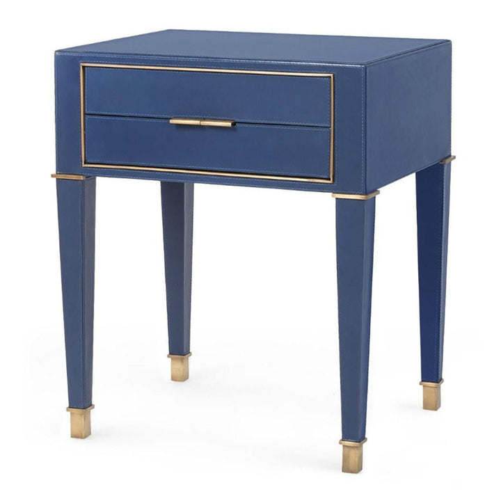 Gianni 2-Drawer Side Table - Available in 3 Colors