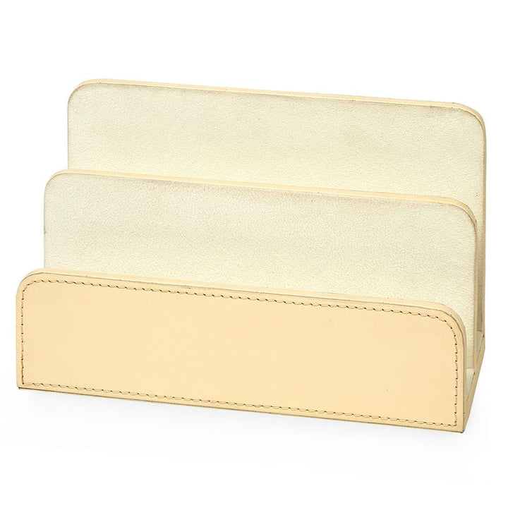 Gianni Letter Caddy - Ivory