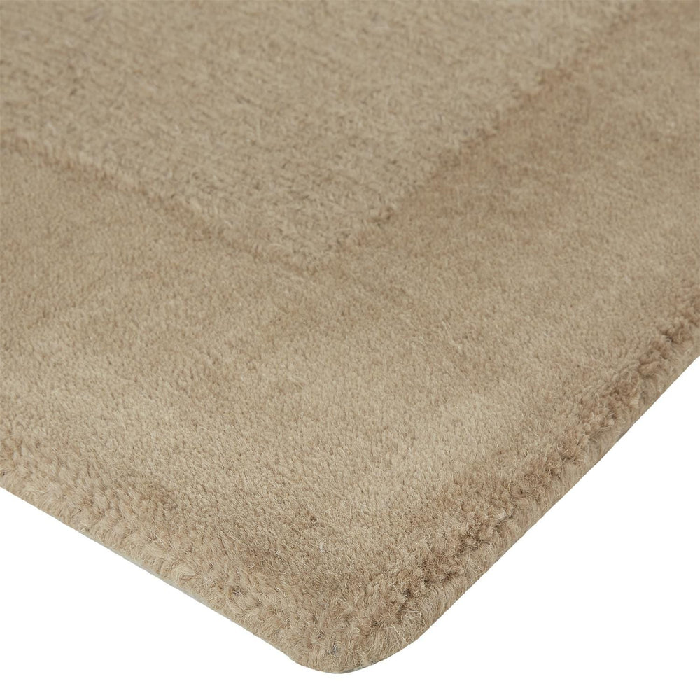 Feizy Feizy Hilson Eco-Friendly Handmade Wool Rug - Latte Tan - Available in 4 Sizes