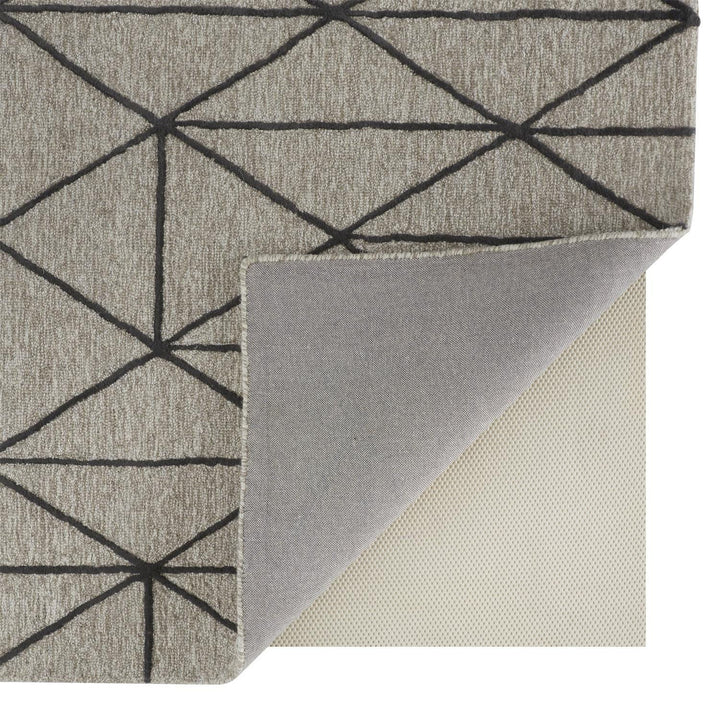Feizy Feizy Lusk Contemporary Organic Wool Rug - Warm & Charcoal Gray - Available in 4 Sizes