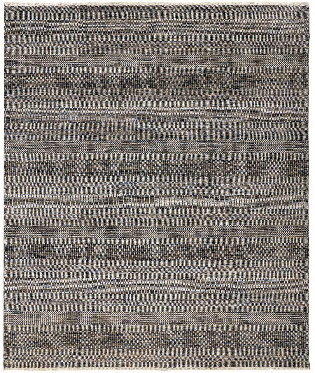 Feizy Feizy Janson Classic Striped Rug - Dark & Warm Gray - Available in 8 Sizes 5'-6" x 8'-6" I92I6065DGY000E50