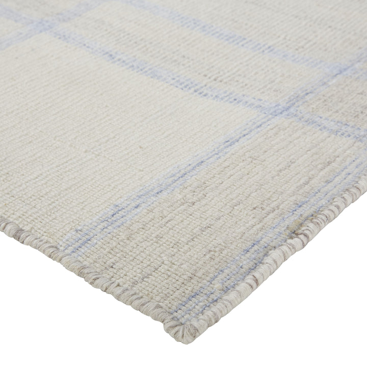 Feizy Feizy Jemma Soft Casual Plaid Handmade Rug Rug - Beige & Tangerine Orange - Available in 4 Sizes