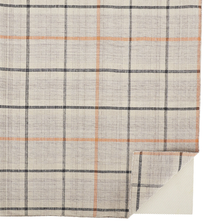 Feizy Feizy Jemma Soft Casual Plaid Handmade Rug Rug - Brown & Dark Red - Available in 4 Sizes