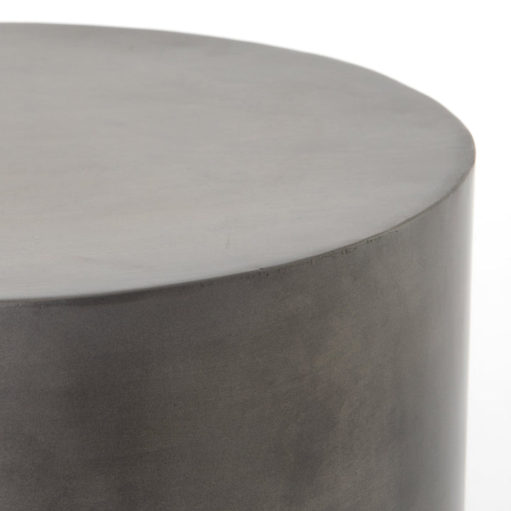 Didina End Table - Pewter