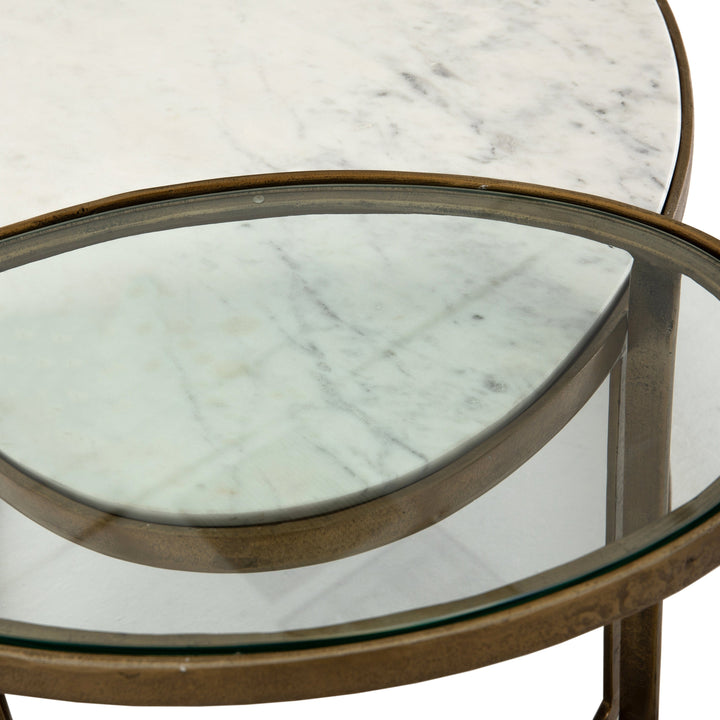 Predeal Nesting Coffee Table - Gold