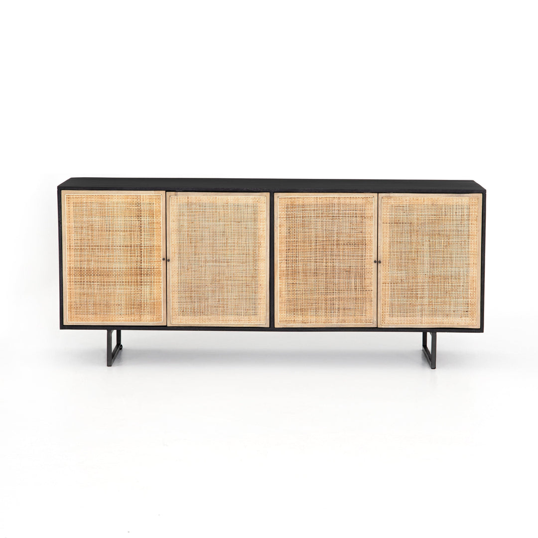 Caroline Midcentury Cane Sideboard - Available in 2 Colors
