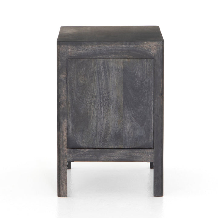Jamie Right Facing Cane Nightstand - Available in 2 Colors