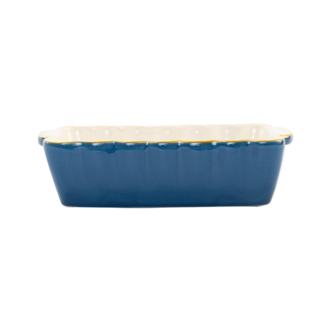 Vietri Vietri Italian Bakers Baker - Available in 7 Colors & 4 Sizes Blue / Small Rectangular ITB-B2954N