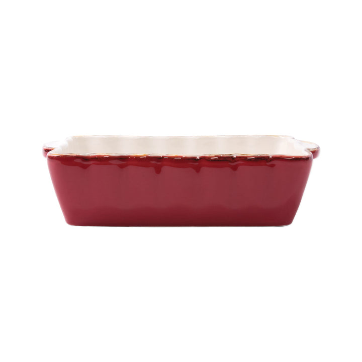 Vietri Vietri Italian Bakers Baker - Available in 7 Colors & 4 Sizes Red / Small Rectangular ITB-R2954N