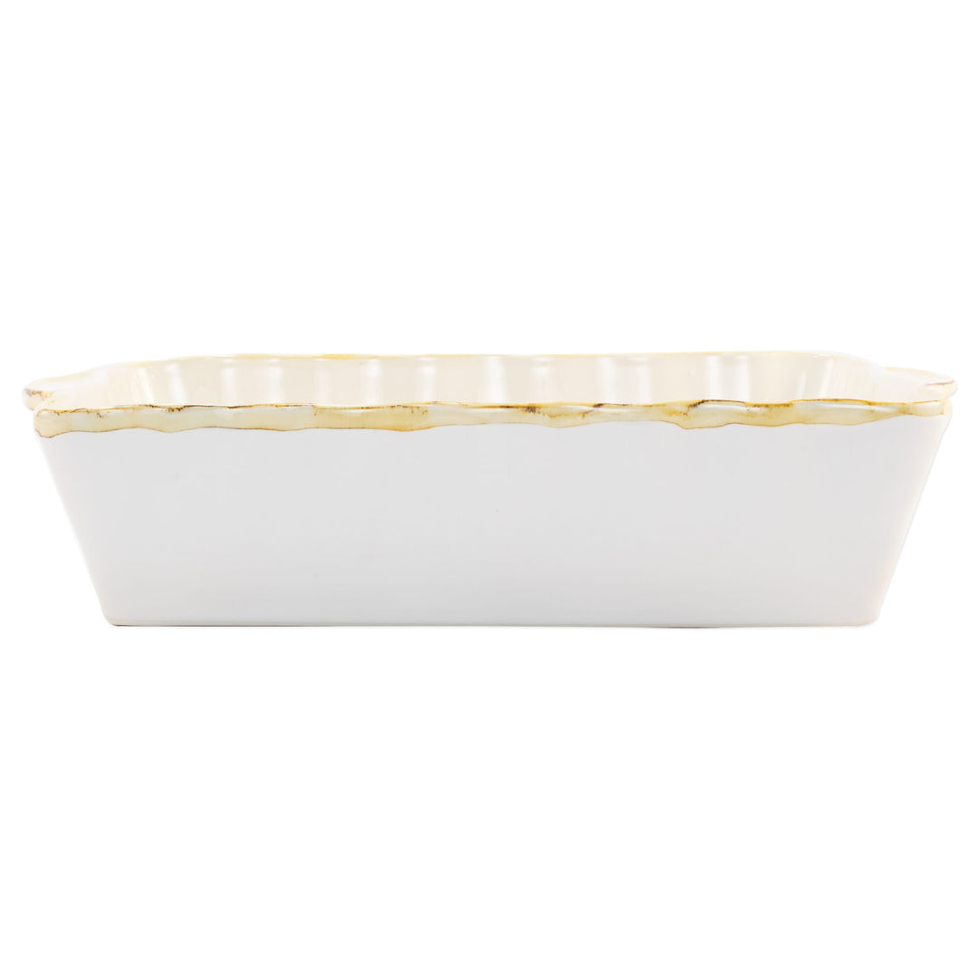 Vietri Vietri Italian Bakers Baker - Available in 7 Colors & 4 Sizes White / Large Rectangular ITB-W2953N
