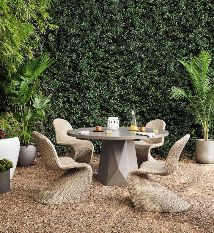 Angelina Outdoor Dining Chair - Available in 2 Colors