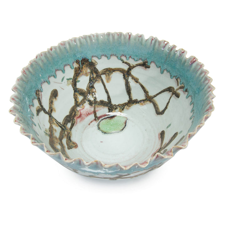 Profusion Of Branches Bowl - Blue