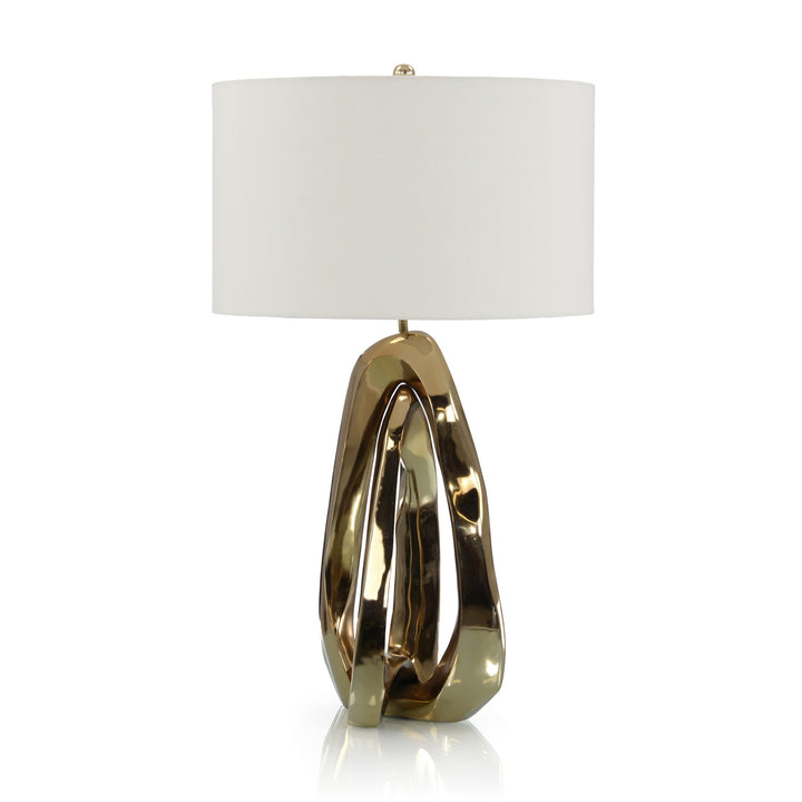 Amorphic Brass Table Lamp - Brass