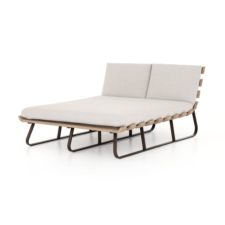 Basarab Outdoor Double Chaise - Available in 2 Colors