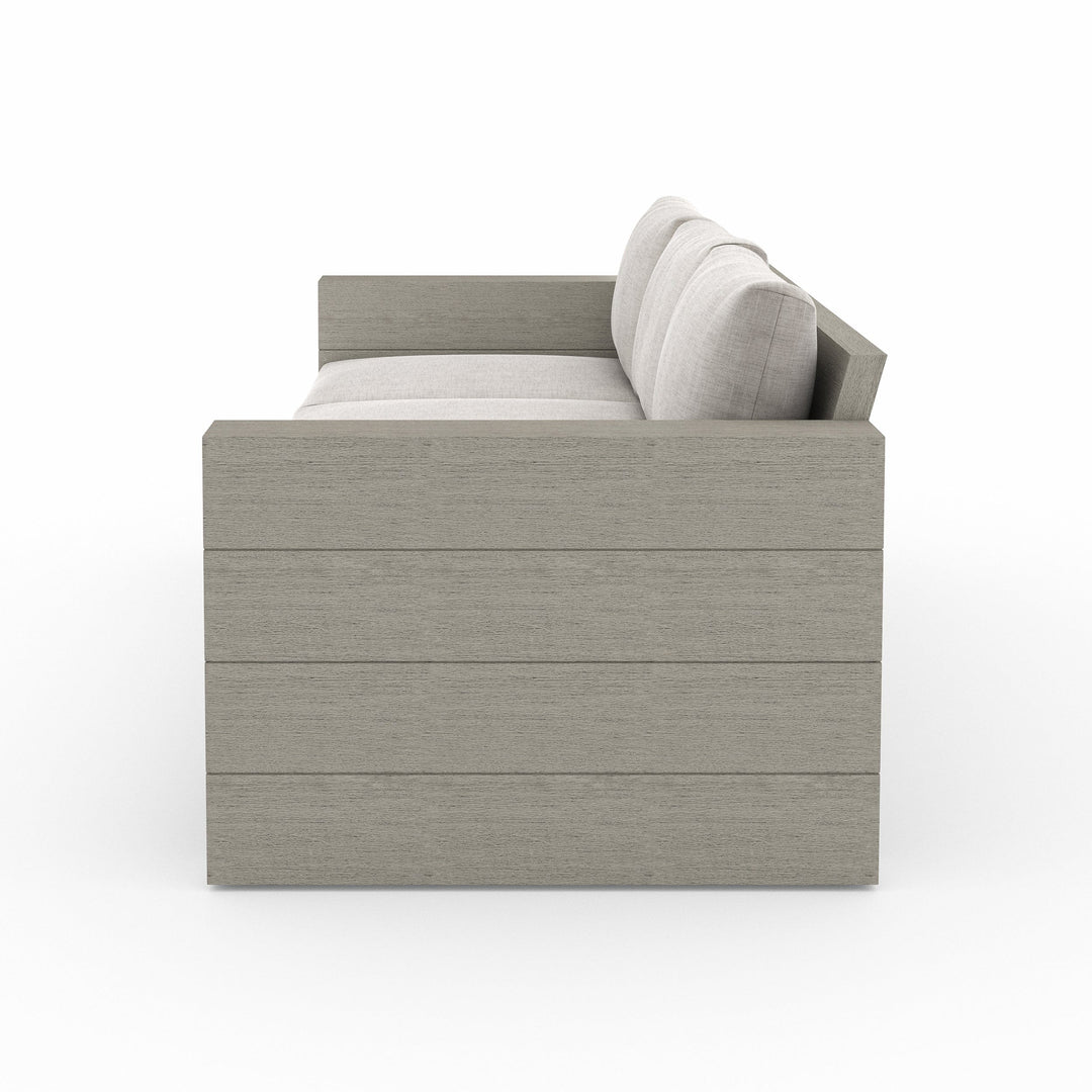 Leighton Outdoor Sofa - 96" - Grey/Stone Grey