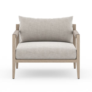Skylar Outdoor Chair - Brown Stone Grey