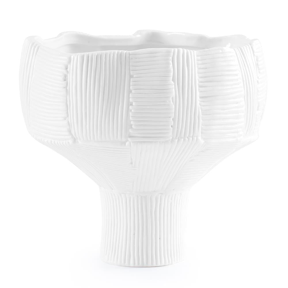 Demetrius Small Vase - White