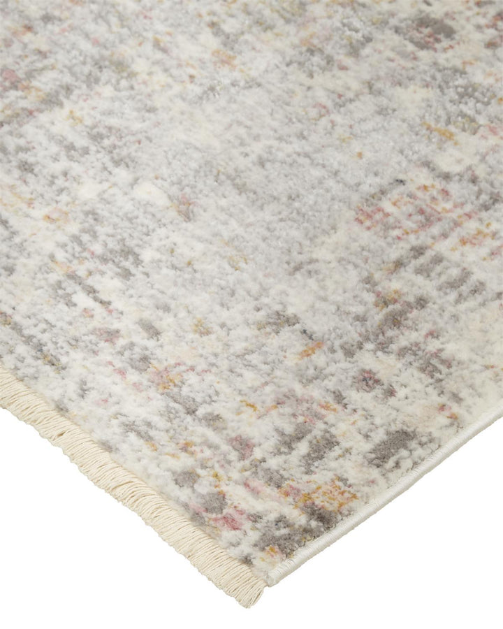Feizy Feizy Kyra Distressed Abstract Rug - Gray & Beige - Available in 7 Sizes
