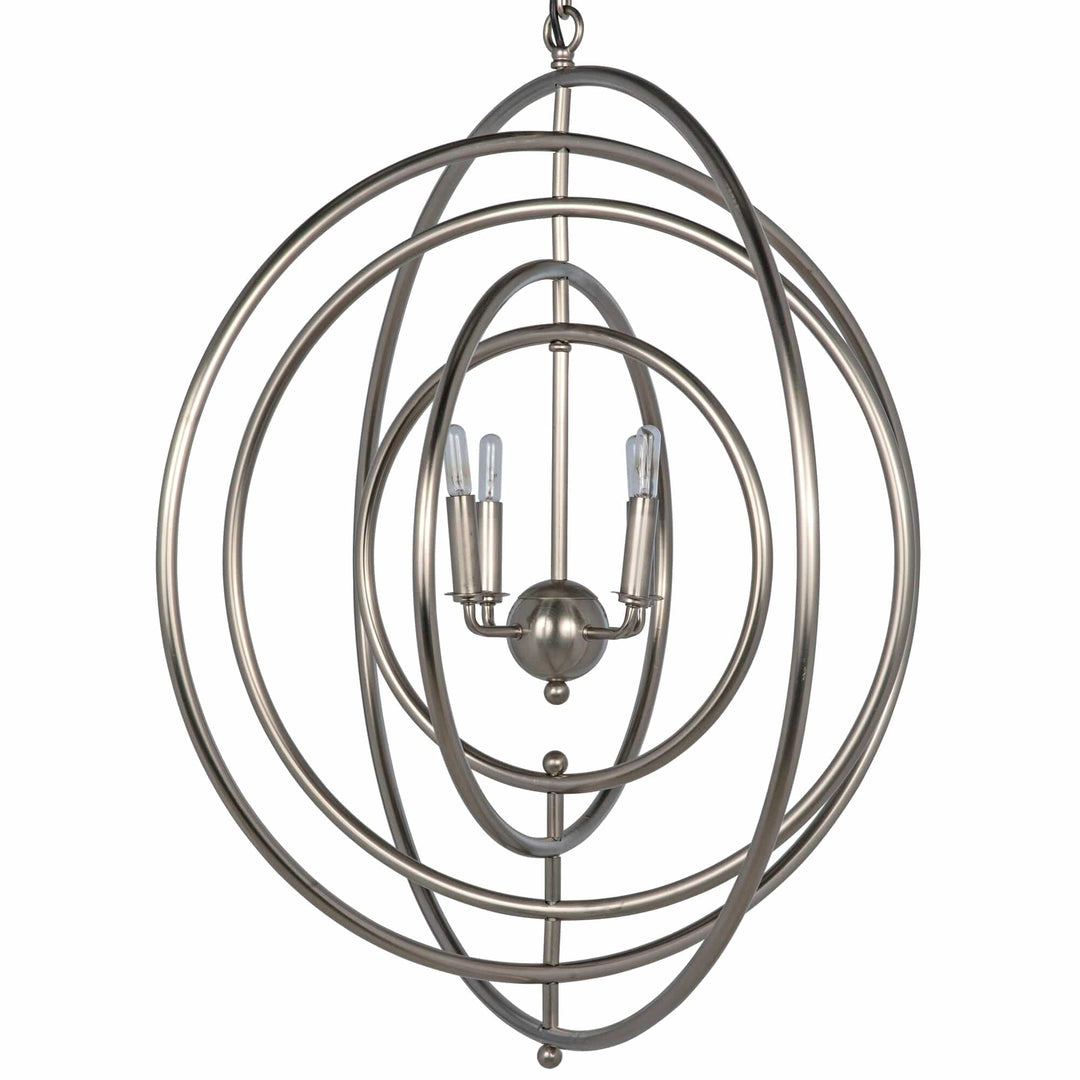 Bibianna Pendant - Metal with Antique Silver Finish