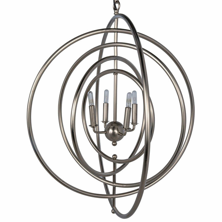 Bibianna Pendant - Metal with Antique Silver Finish