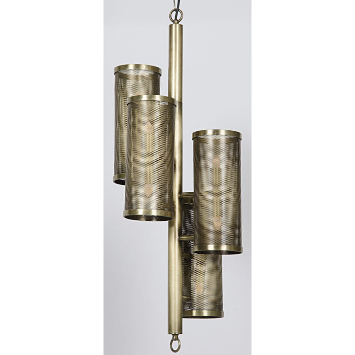 Claudia Pendant - Metal with Brass Finish