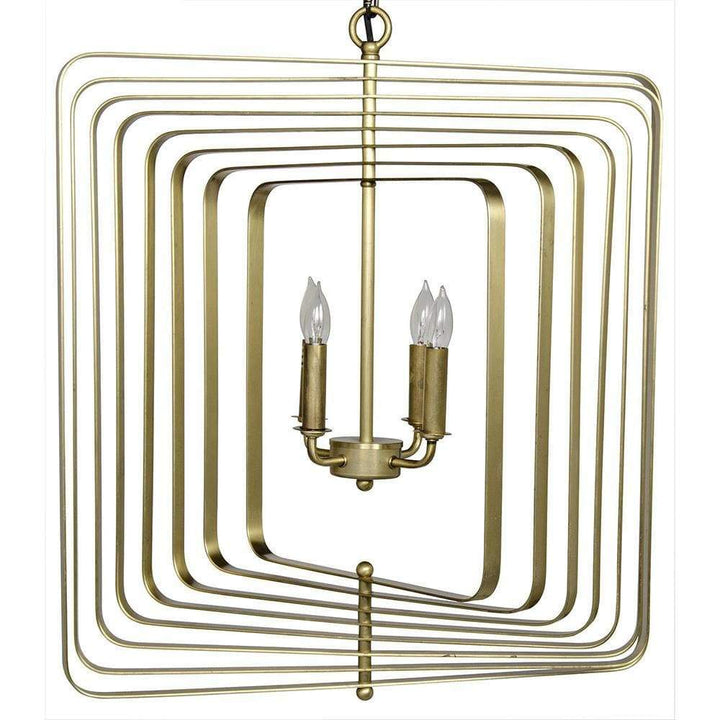 Augustin Small Gold Chandelier